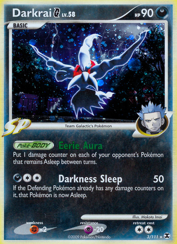 Darkrai G (3/111) - Rising Rivals Pokémon Card