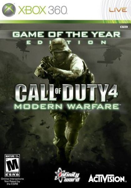 Call of Duty 4: Modern Warfare [Game of the Year Edition] Video Game
