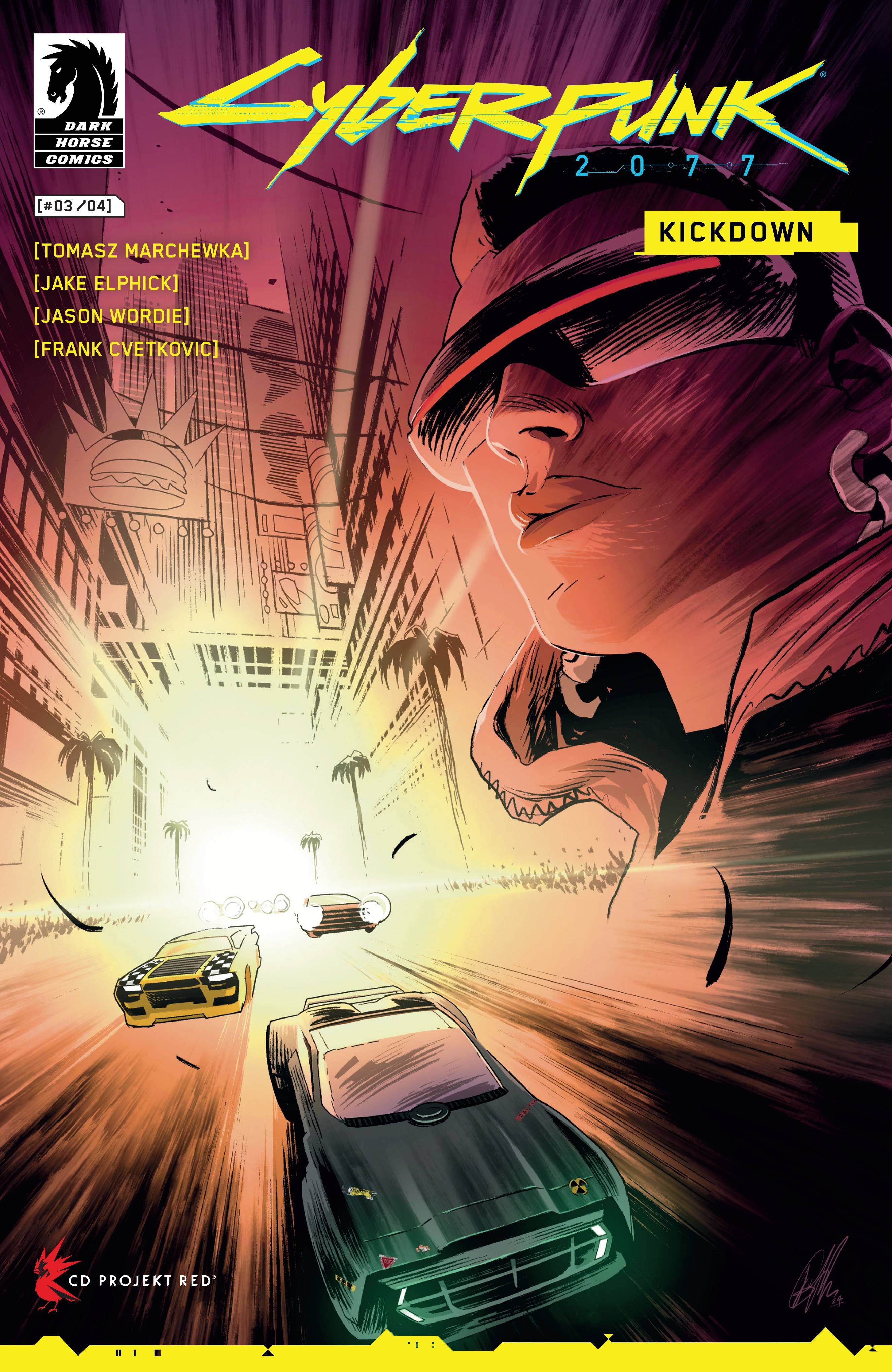 Cyberpunk 2077: Kickdown #3 Comic