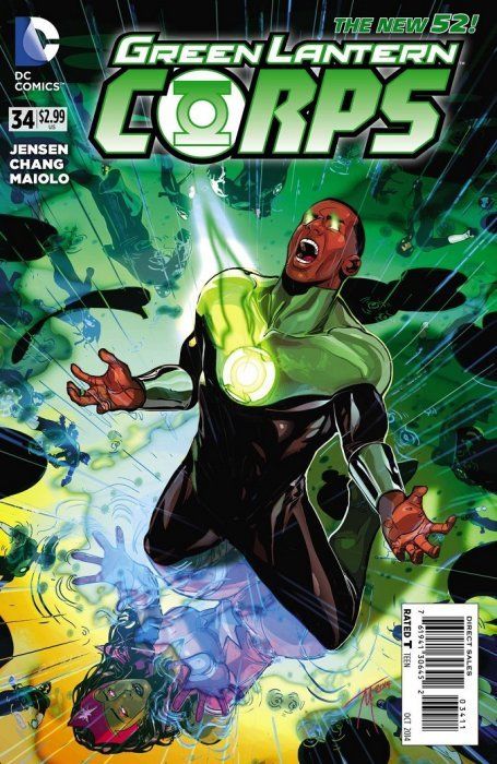 Green Lantern Corps #34 Comic