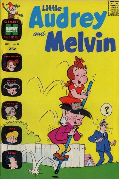 Little Audrey and Melvin #51 Comic
