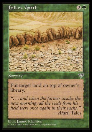 Fallow Earth (Mirage) Trading Card