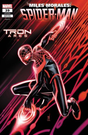 Miles Morales: Spider-Man #39 (Paco Medina Tron: Ares Variant)