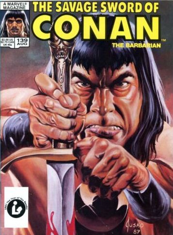 The Savage Sword of Conan #139 Comic