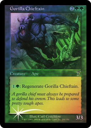 Gorilla Chieftain (7th Edition - Foil)