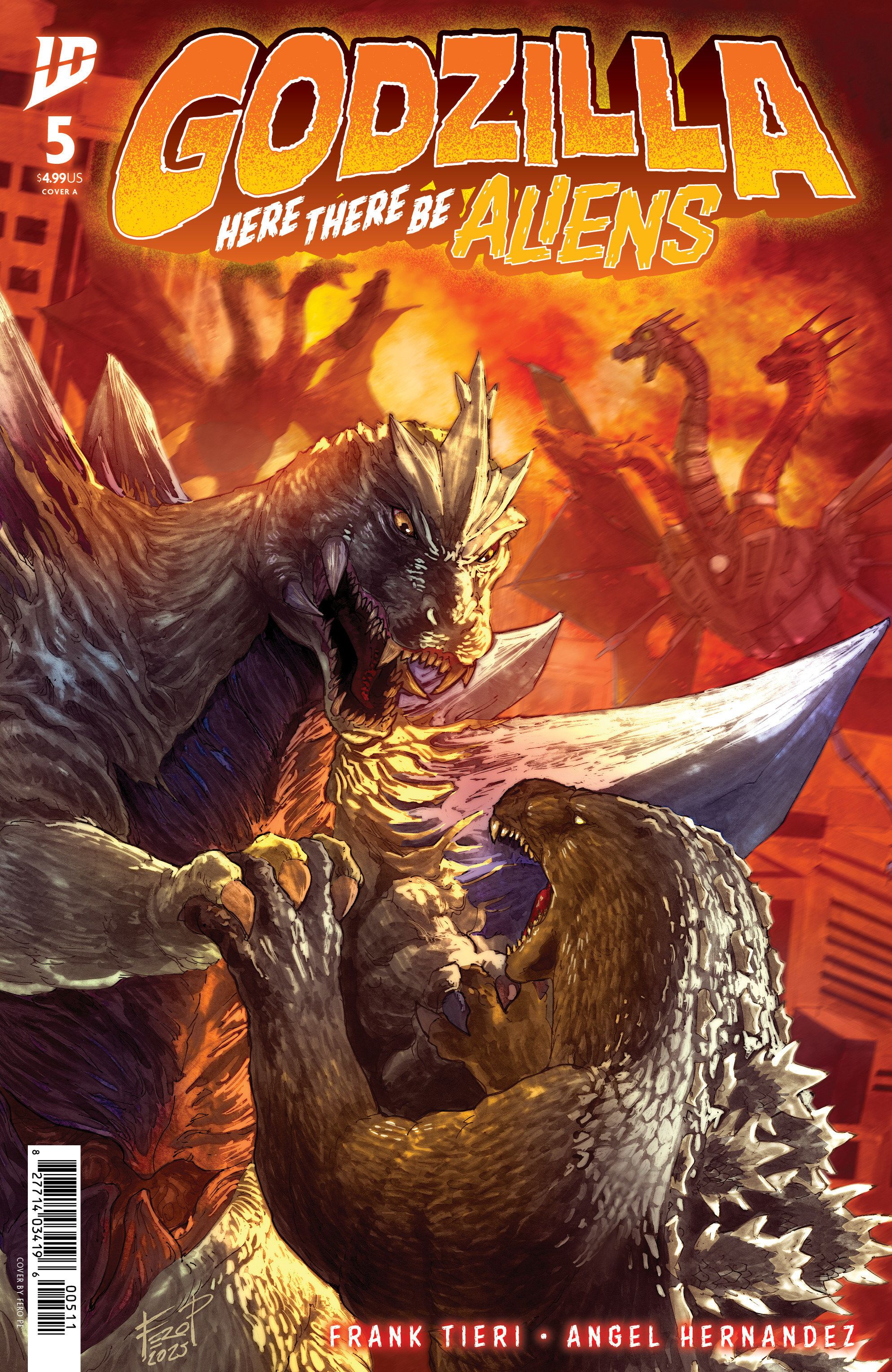 Godzilla: Here There Be Aliens #5 Comic