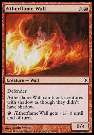 Aetherflame Wall (Time Spiral) Trading Card