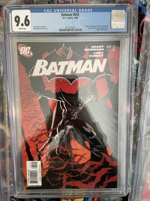 Batman 655 CGC  - first Damian Wayne 