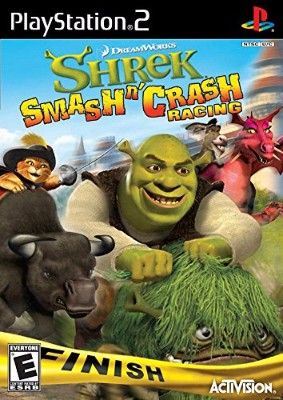Shrek Smash and Crash Racing Video Game