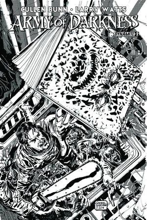 Army of Darkness #2 (10 Copy Hardman B&amp;w Cover)
