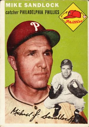 Mike Sandlock 1954 Topps #104
