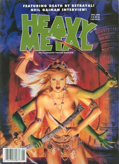 Heavy Metal Magazine #Vol. 22 #2 Comic