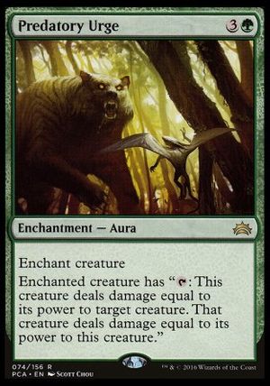 Predatory Urge (Planechase Anthology decks)