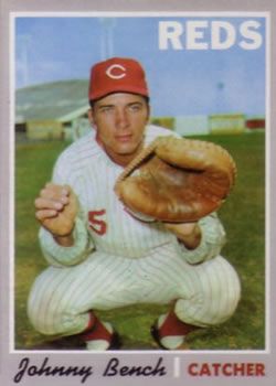 Sold at Auction: 1969 Topps Baseball Card #430 Johnny Bench AS Reds