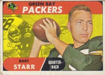 Bart Starr 1968 Topps #1 Sports Card