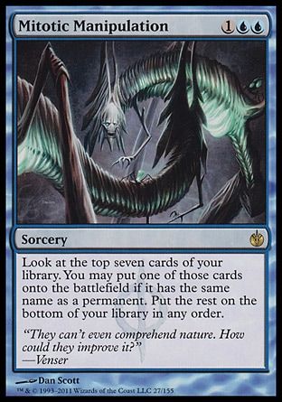 Mitotic Manipulation (Mirrodin Besieged) Trading Card