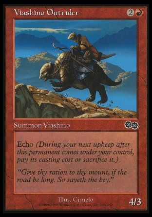 Viashino Outrider (Urza's Saga) Trading Card