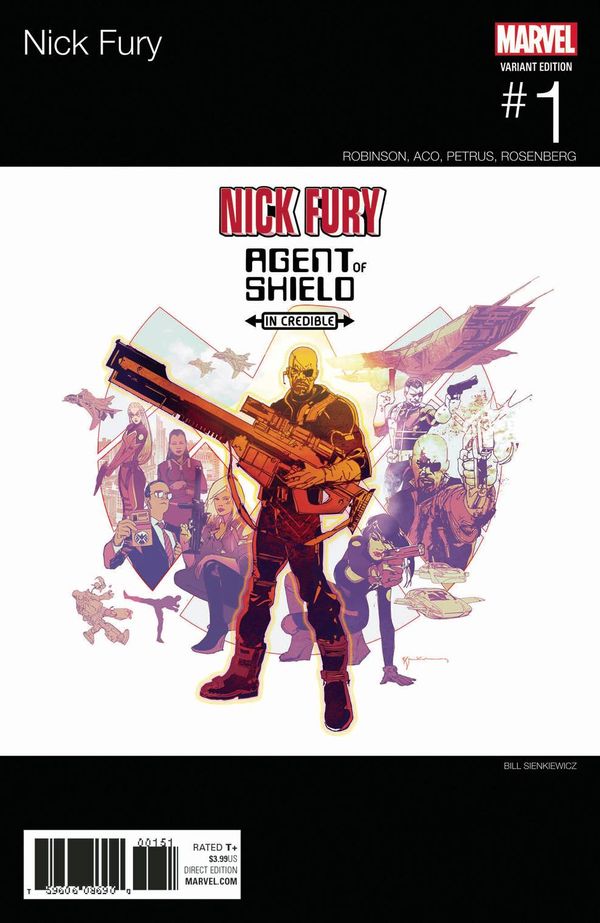 Nick Fury #1 (Sienkiewicz Variant)
