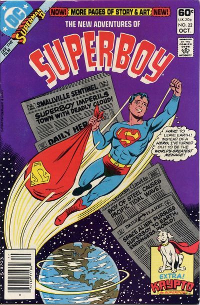 The New Adventures of Superboy #22 Comic