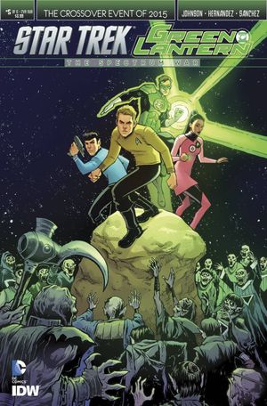 Star Trek Green Lantern #5 (Sub Variant Fowler)