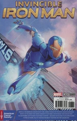 Invincible Iron Man #13 (Prostate Awareness Month Variant)