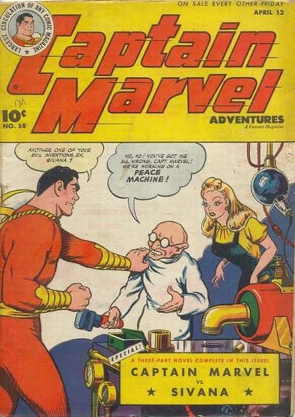 Captain Marvel Adventures #58