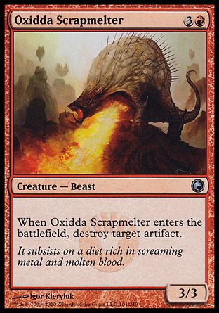 Oxidda Scrapmelter (Scars of Mirrodin) Trading Card