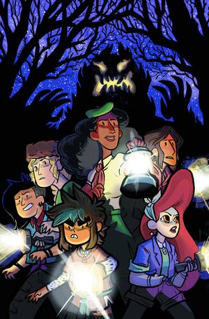 Lumberjanes #9 (Brooke A. Allen 2nd Printing Variant Cover)