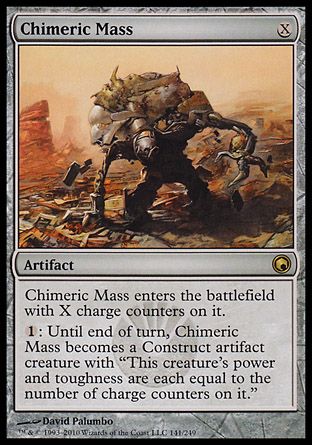 Chimeric Mass (Scars of Mirrodin) Trading Card