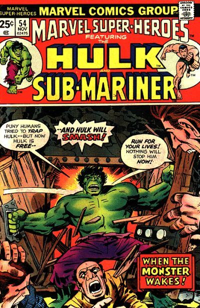 Marvel Super-Heroes #54 Comic