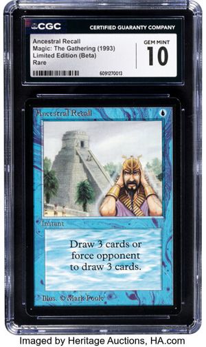 Ancestral Recall (Beta)