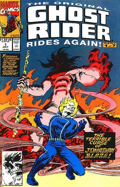 Original Ghost Rider Rides Again Comic