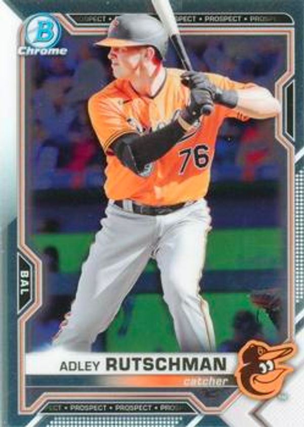 Adley Rutschman 2021 Bowman Chrome - Prospects Baseball #BCP-241