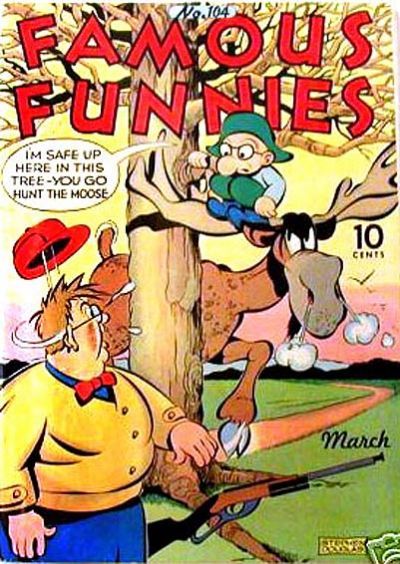 Famous Funnies #104 Comic
