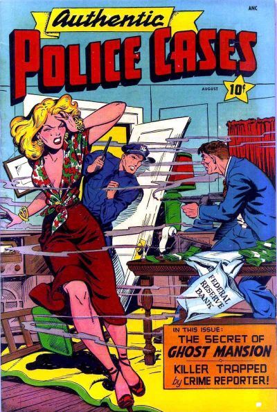 Authentic Police Cases #8 Comic