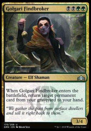 Golgari Findbroker (Guilds of Ravnica)