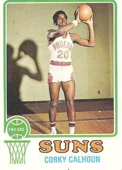 Corky Calhoun 1973 Topps #166 Sports Card