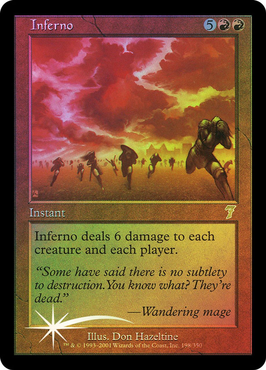 Inferno (7th Edition - Foil) Trading Card