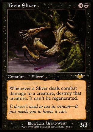 Toxin Sliver (Legions) Trading Card