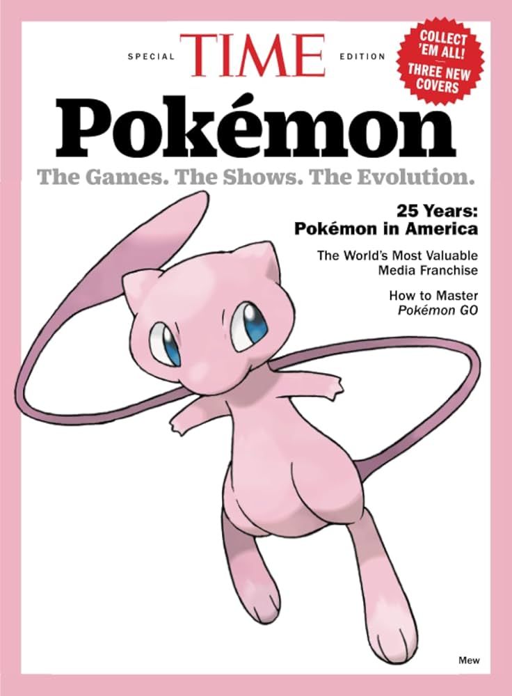 Time Special Edition: Pokemon #nn (Mew Cover) Magazine