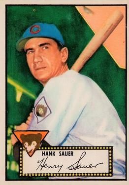 Hank Sauer 1952 Topps #35 Sports Card