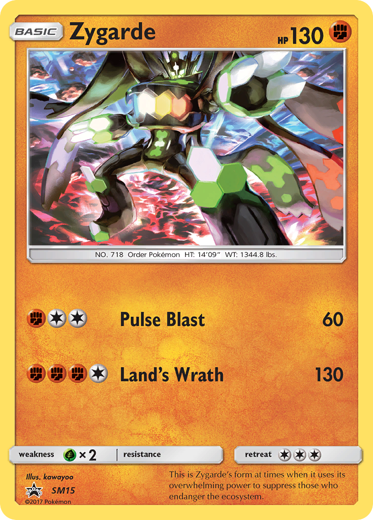 Zygarde (SM15) - SM Black Star Promos Pokémon Card