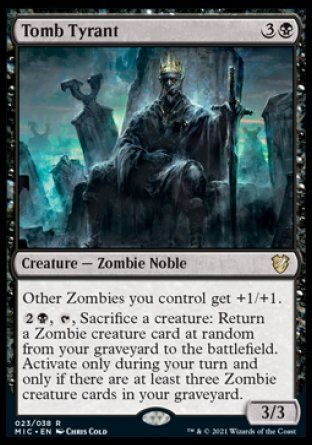 Tomb Tyrant (Innistrad Midnight Hunt Commander Decks) Trading Card