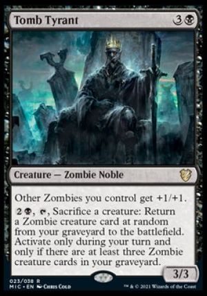 Tomb Tyrant (Innistrad Midnight Hunt Commander Decks)