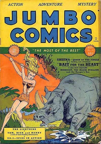 Jumbo Comics #25 Comic