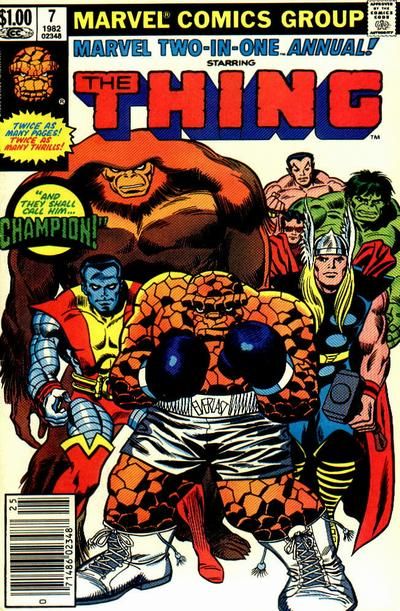 Marvel Two-In-One Annual #7 Comic