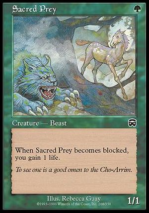 Sacred Prey (Mercadian Masques)