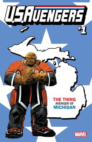 U.S. Avengers #1 (Reis Michigan State Variant)