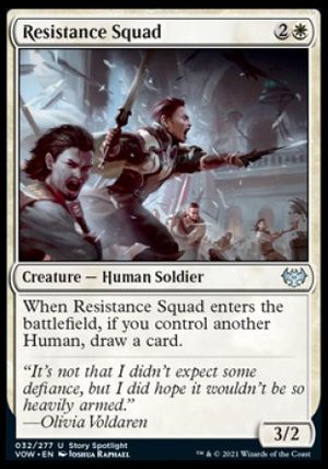 Resistance Squad (Innistrad: Crimson Vow)