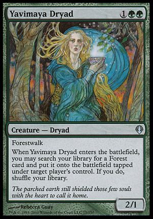 Yavimaya Dryad (Archenemy - decks)